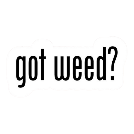 Got Wee Hemp Sticker | StickerBD