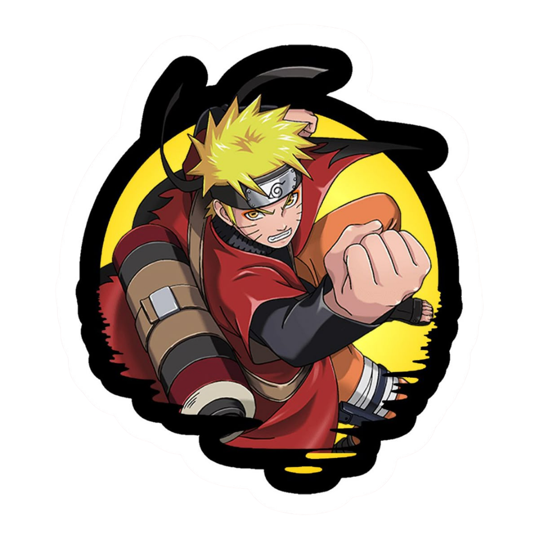 Naruto Sage Mode Naruto Anime Sticker