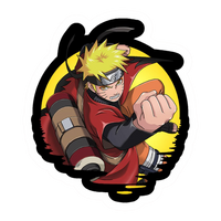 Naruto Sage Mode Naruto Anime Sticker