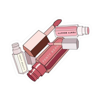 Pink Sticker 49 | Women Pink Barbie Lady | Aesthetic Girl Power Premium Sticker