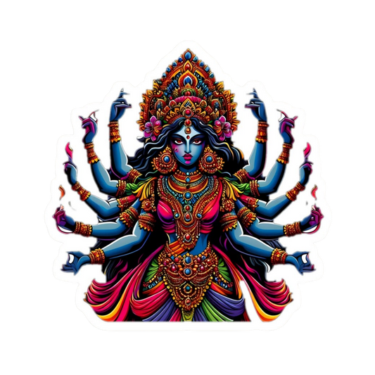 Durga | Om, Gods, Mantras & Spritual Symbols | StickerBD