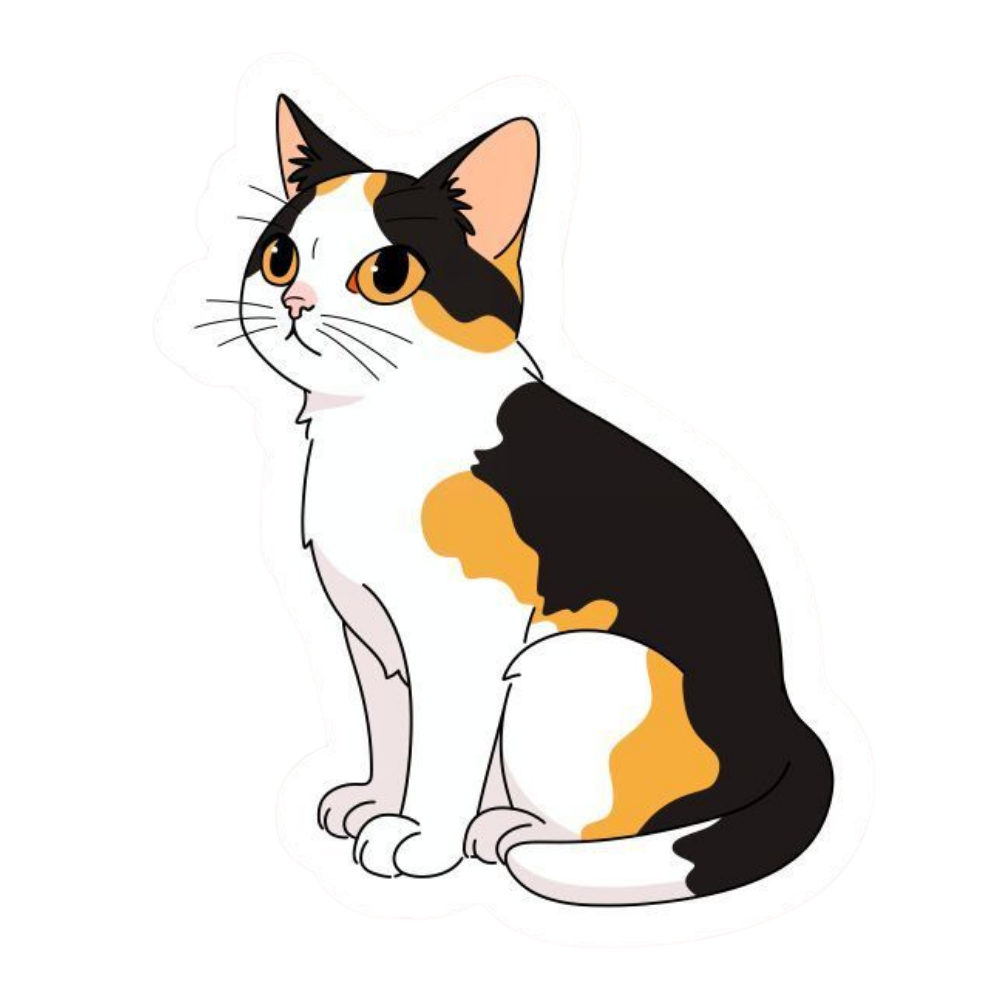 Cat 04 | Cat Premium Sticker | Cute Vibes 😺