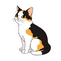 Cat 04 | Cat Premium Sticker | Cute Vibes 😺