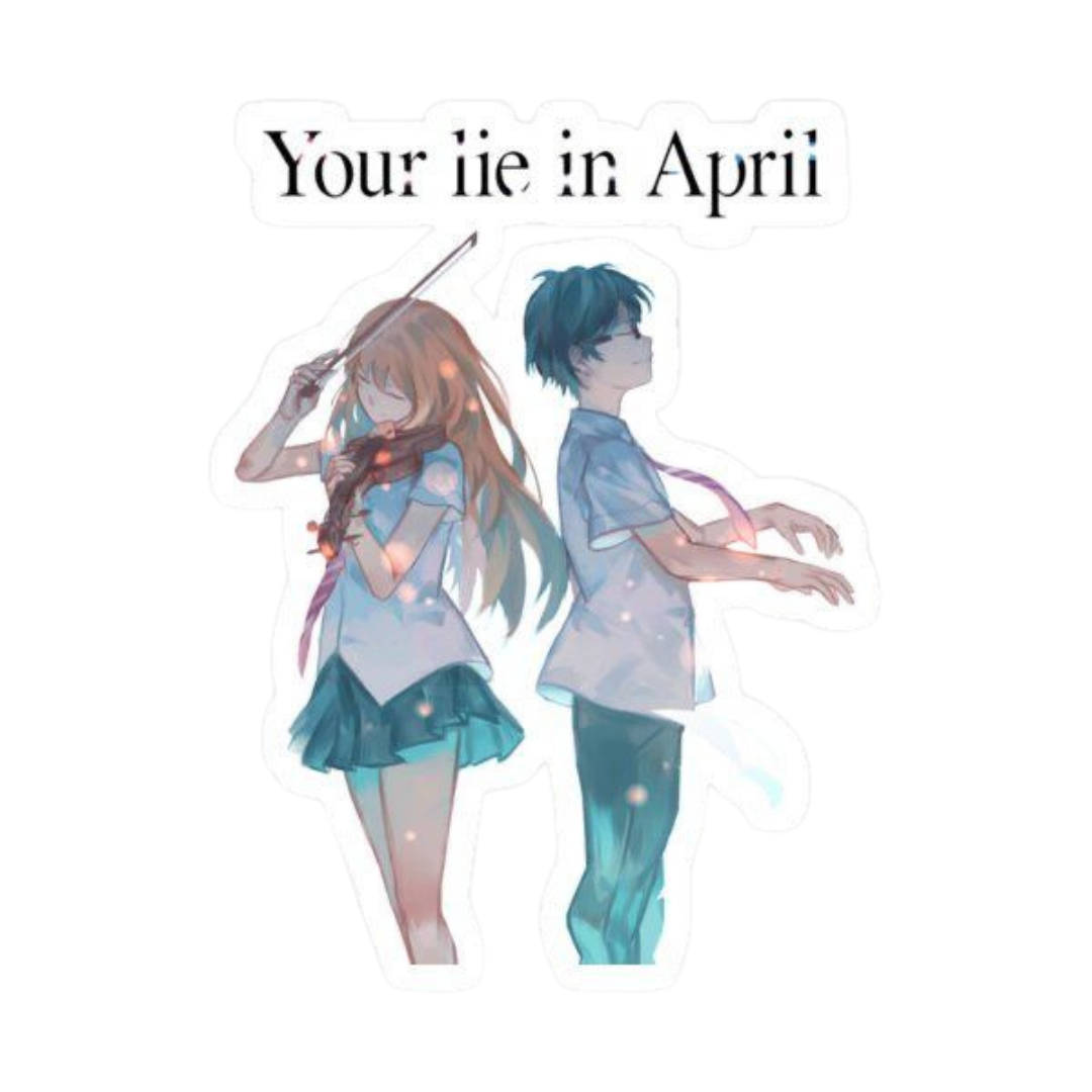 Your lie in april  Sticker Bundle