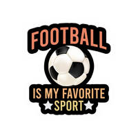 Football Favourite Sports | Football Premium Sticker | Football