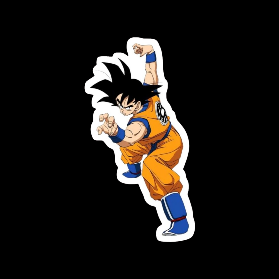 Son Goku Anime Sticker Bundle