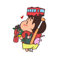 Shinchan Anime Sticker 4 | Shin-chan Funny Sticker