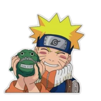 Naruto Uzumaki Anime Sticker 4 | Ninja Premium Sticker