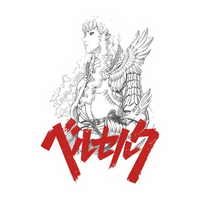 Berserk Anime Sticker 4 | Guts Black Swordsman Premium Sticker