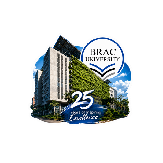 BRACU 25 Years | BRAC University Stickers | Sticker BD