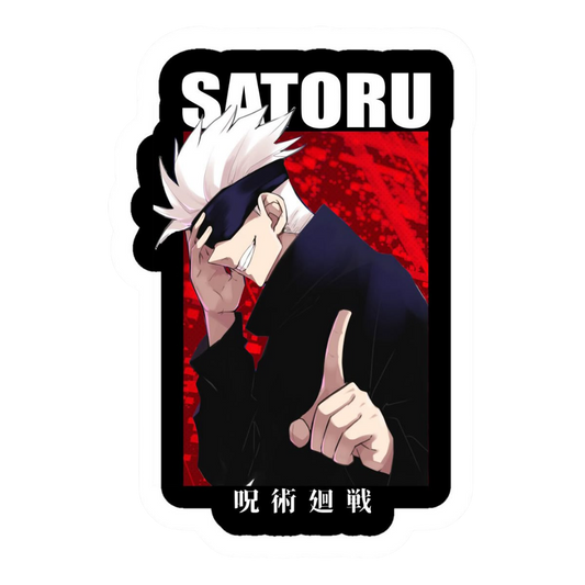Satoru Gojo Poster 1 Jujutsu Kaisen Anime stickers