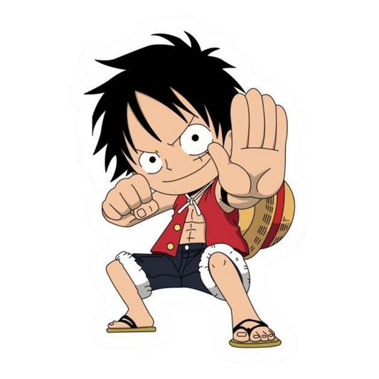 Monkey D Luffy One Piece Sticker 4 | Straw Hat Pirate Premium Sticker