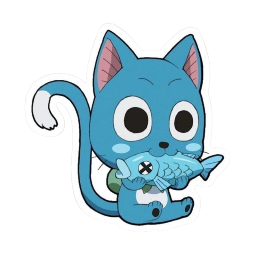 Fairy Tail Anime Sticker 4 | Anime Die Cut Premium Sticker