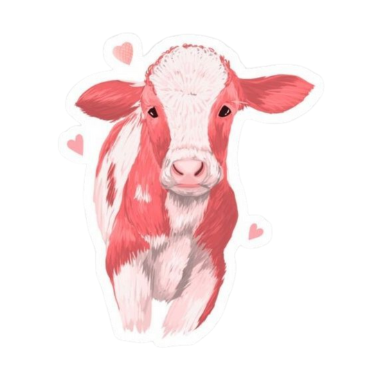 Cow 4 | Cow Premium Sticker | Animal Stickers