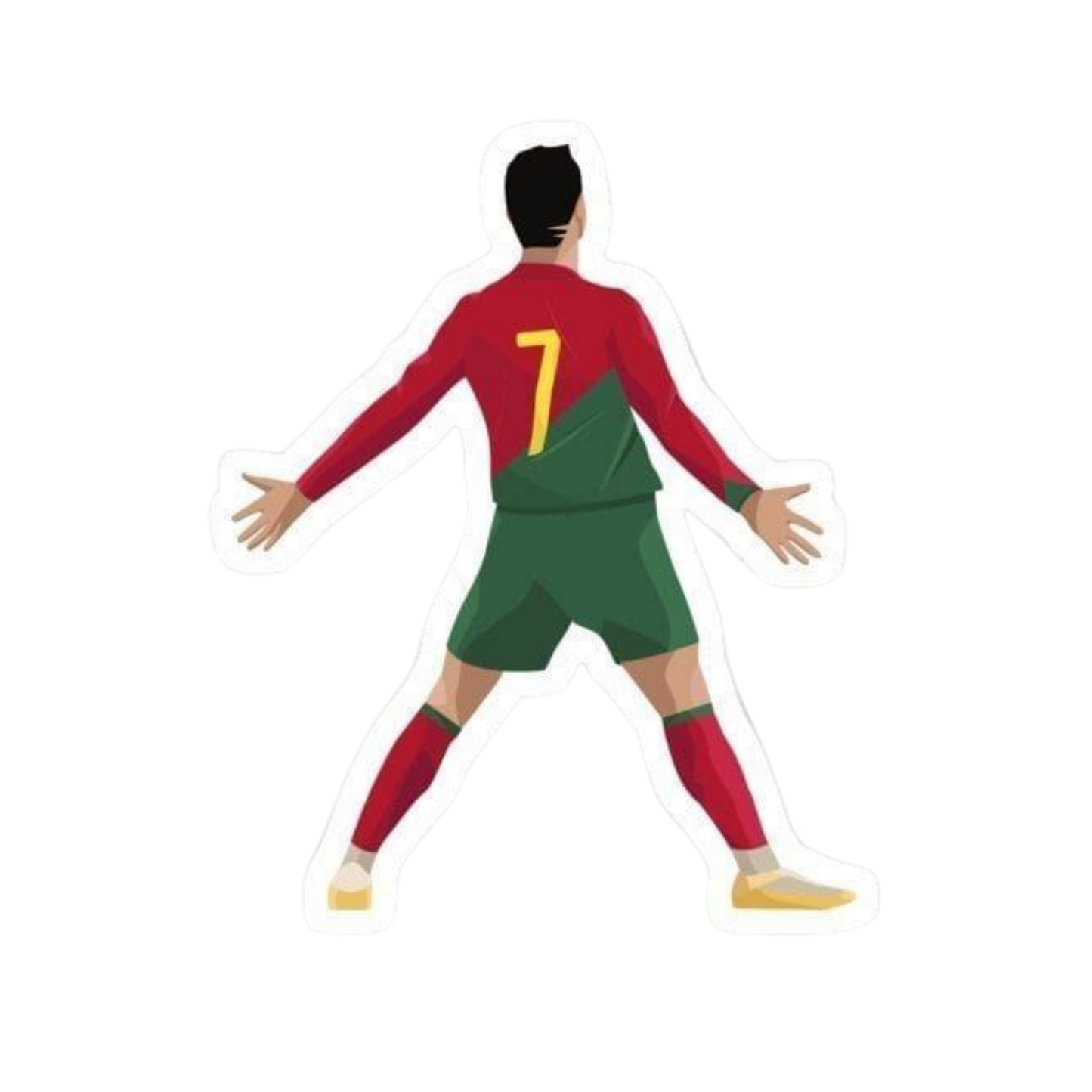 Cristiano Ronaldo 14 | Portugal Football Sticker