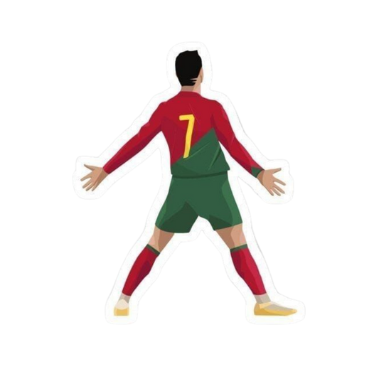 Cristiano Ronaldo 14 | Portugal Football Sticker