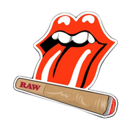 Ladies Rolling Hemp Sticker | StickerBD