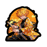 Zenitsu Agatsuma 04 | Premium Anime Sticker | Demon Slayer Edition
