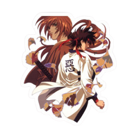 Rurouni Kenshin Anime Sticker 4 | Himura Kenshin Aesthetic Samurai Premium Sticker