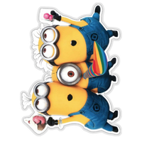Minions | Cute Cartoon Sticker 3 | StickerBD
