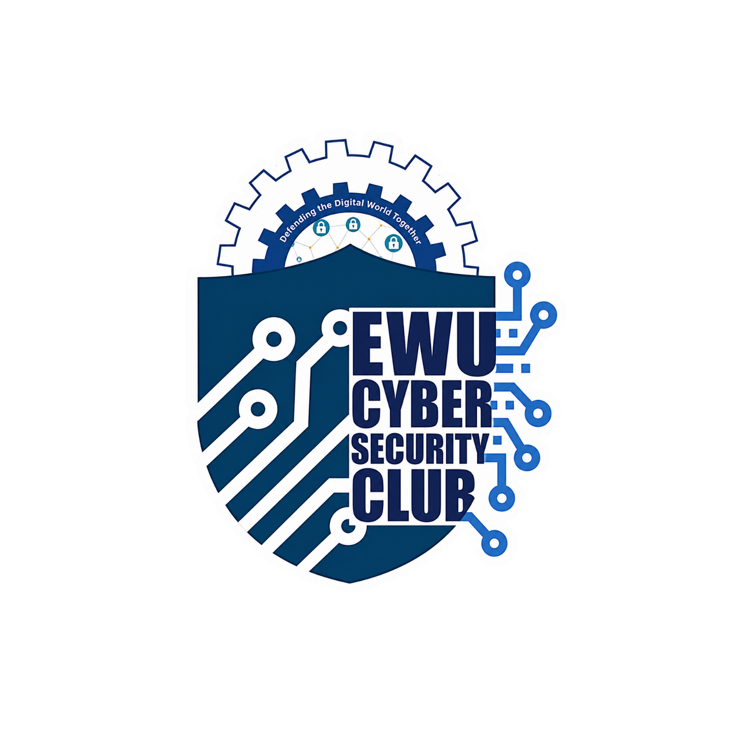 EWUCSC | East West University Club Stickers | Sticker BD