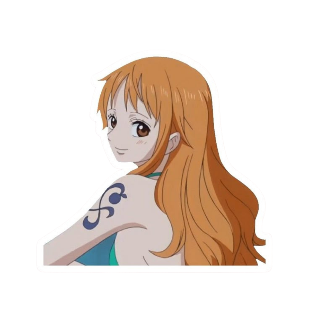 Nami One Piece Sticker | Anime Navigator Premium Sticker