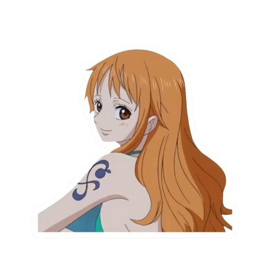 Nami One Piece Sticker | Anime Navigator Premium Sticker