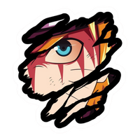 Naruto Eyes  Naruto Anime Sticker