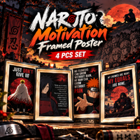 Naruto 4-Frame Bundle | Naruto, Madara & Pain | StickerBD