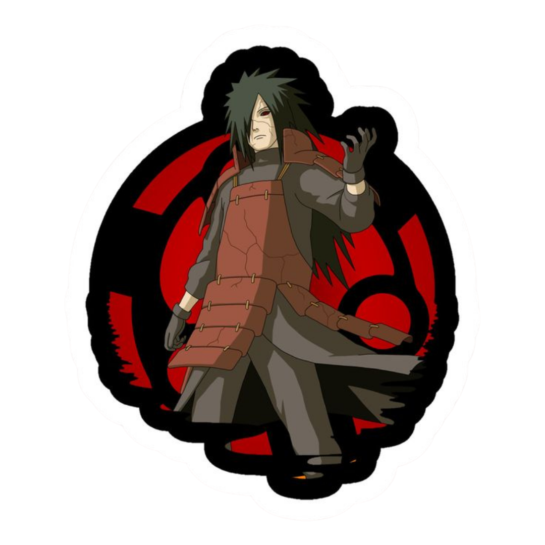 Madara Uchiha Naruto Sticker 2 | Legendary Uchiha Premium Sticker