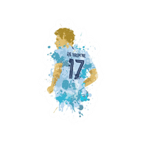 De Bruyne | Manchester City Premium Sticker | Football Club