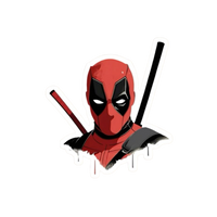 Deadpool 3 | Deadpool Premium Sticker | Movie