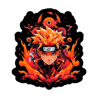 Naruto Chakra Naruto Anime Sticker