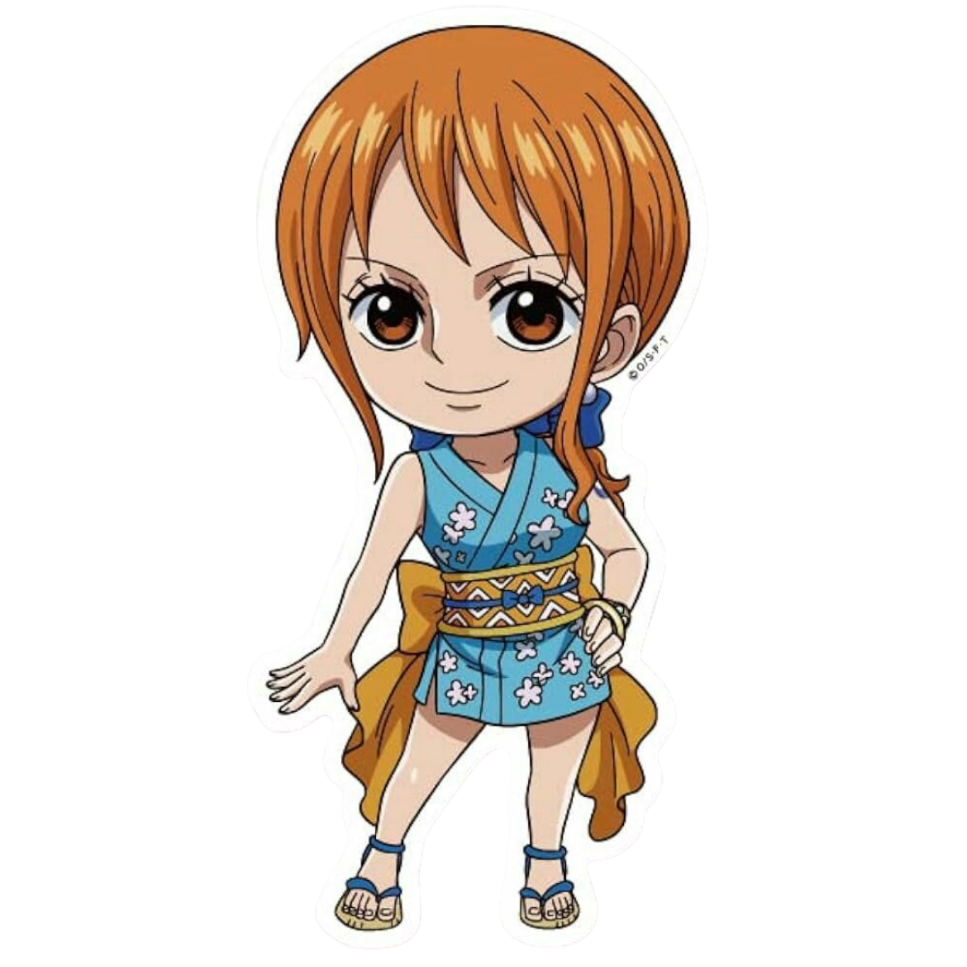 Nami One Piece Sticker 5 | Anime Navigator Premium Sticker