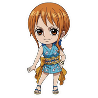 Nami One Piece Sticker 5 | Anime Navigator Premium Sticker