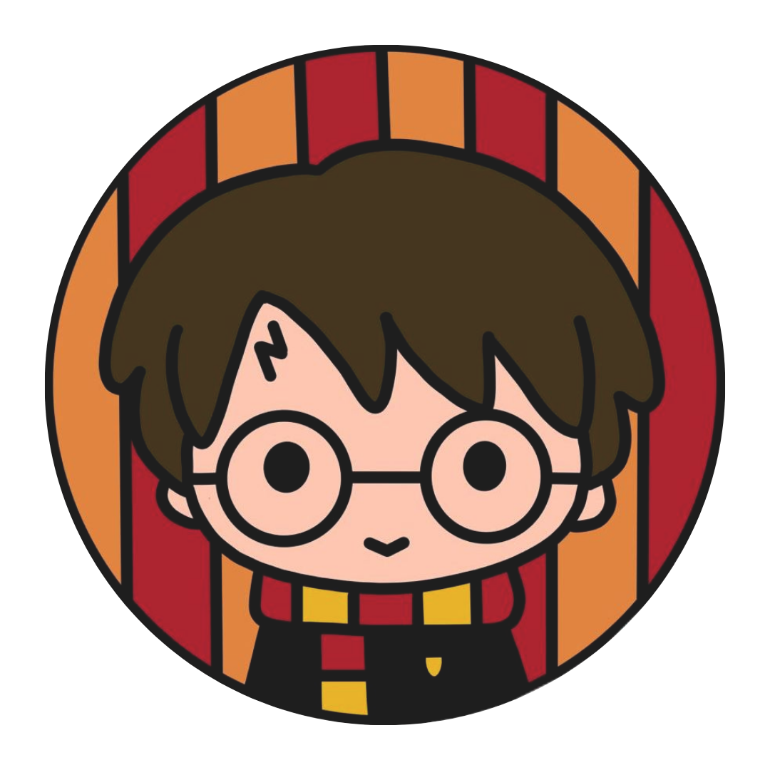 Harry Potter Tinplate Badge