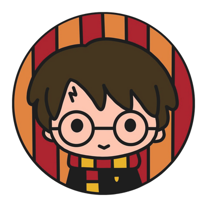 Harry Potter Tinplate Badge