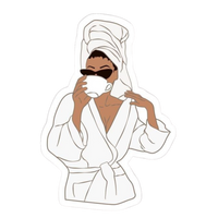 Pink Sticker 54 | Women Pink Barbie Lady | Aesthetic Girl Power Premium Sticker