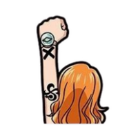 Nami One Piece Sticker 6 | Anime Navigator Premium Sticker