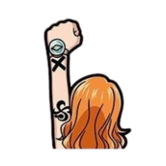 Nami One Piece Sticker 6 | Anime Navigator Premium Sticker