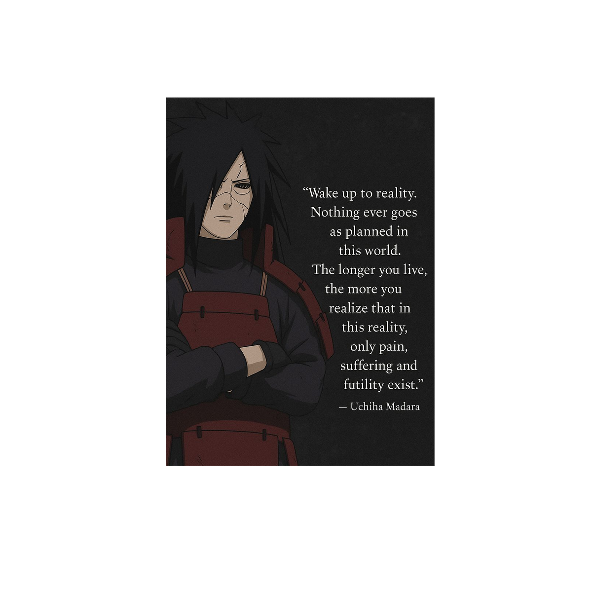 Naruto 4-Frame Bundle | Naruto, Madara & Pain | StickerBD