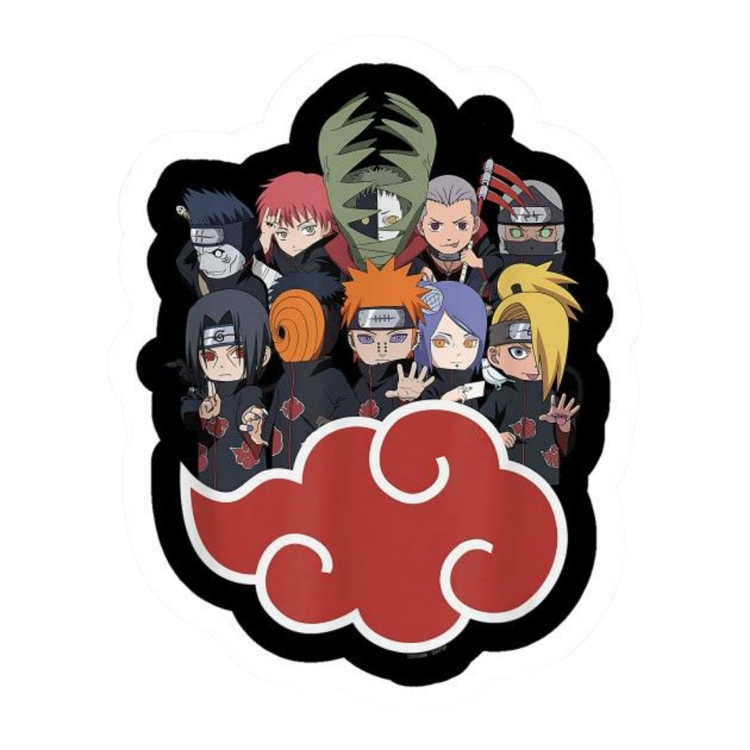 Akatsuki Naruto Anime Sticker