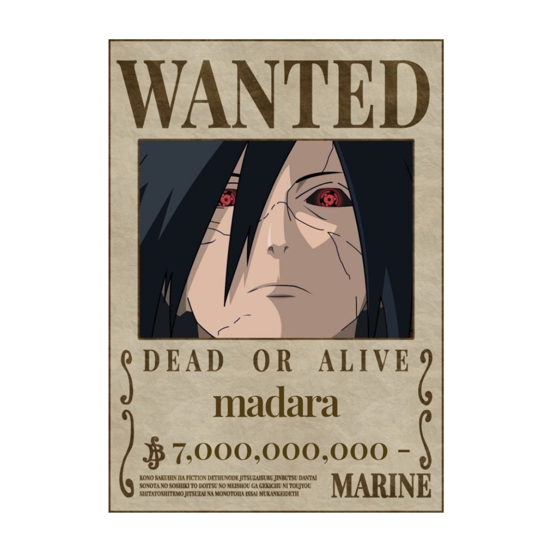 Madara Uchiha Naruto Sticker 6 | Legendary Uchiha Premium Sticker