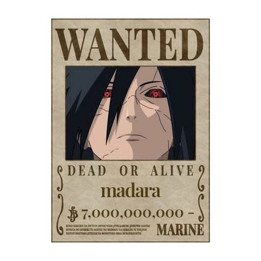 Madara Uchiha Naruto Sticker 6 | Legendary Uchiha Premium Sticker