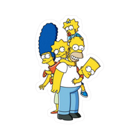 Simpson Family | The Simpsons Premium Sticker | TV Series