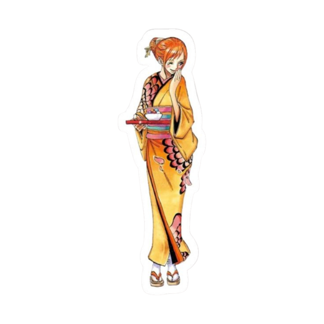 Nami One Piece Sticker 8 | Anime Navigator Premium Sticker