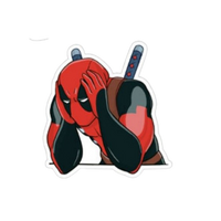 Deadpool 8 | Deadpool Premium Sticker | Movie