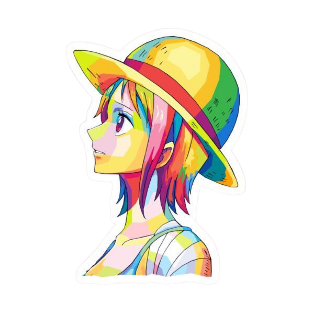 Nami One Piece Sticker 9 | Anime Navigator Premium Sticker