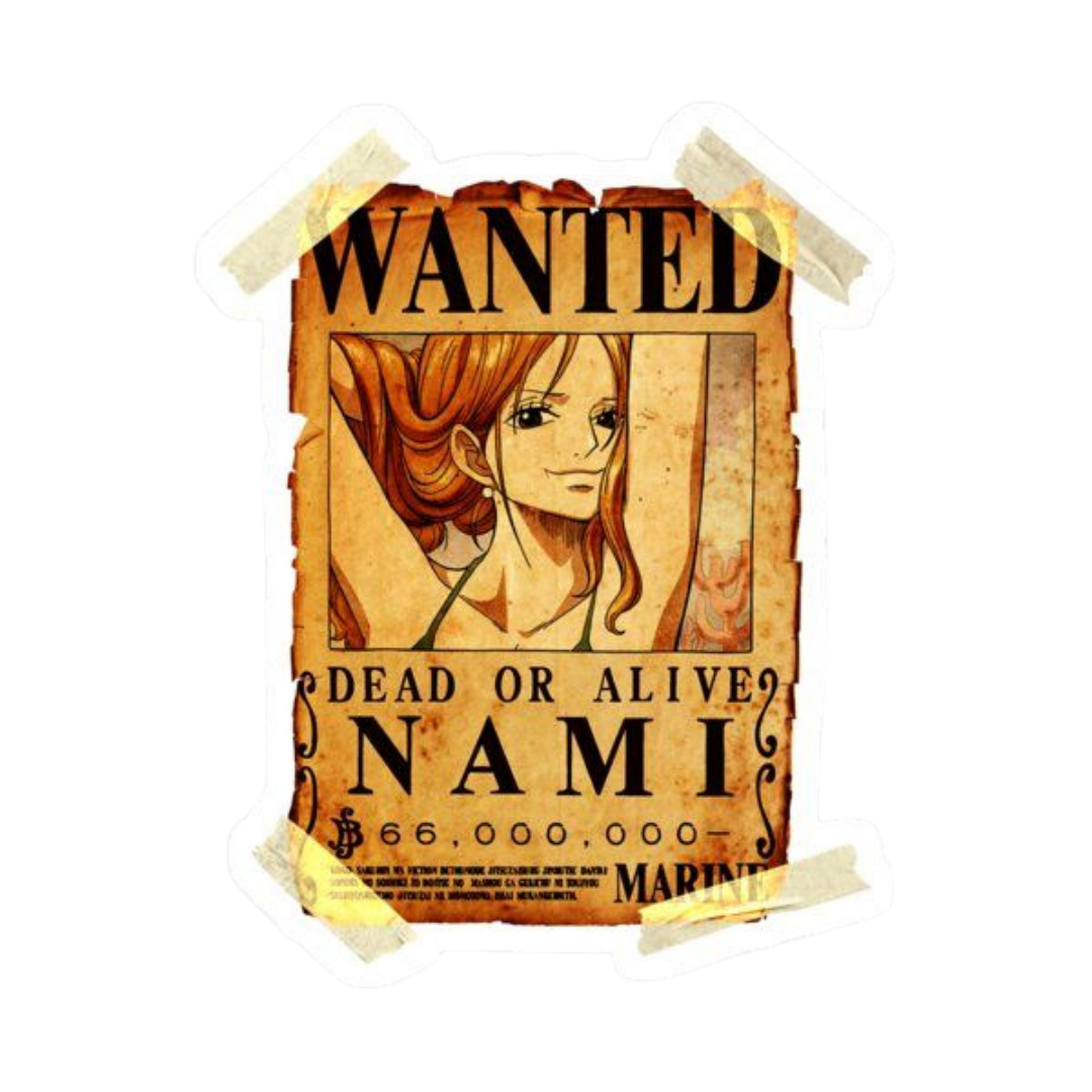 Nami One Piece Sticker 10 | Anime Navigator Premium Sticker