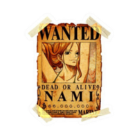 Nami One Piece Sticker 10 | Anime Navigator Premium Sticker